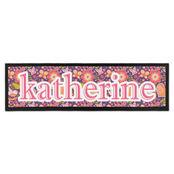 Birds & Hearts Bar Mat - Large (Personalized)