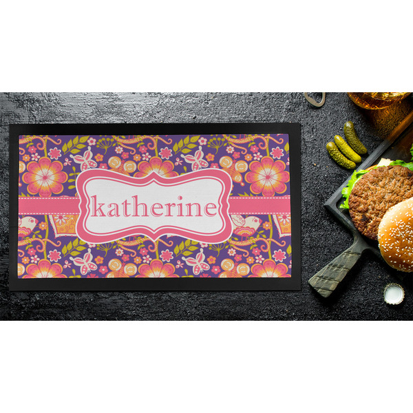 Birds & Hearts Bar Mat - Small - LIFESTYLE