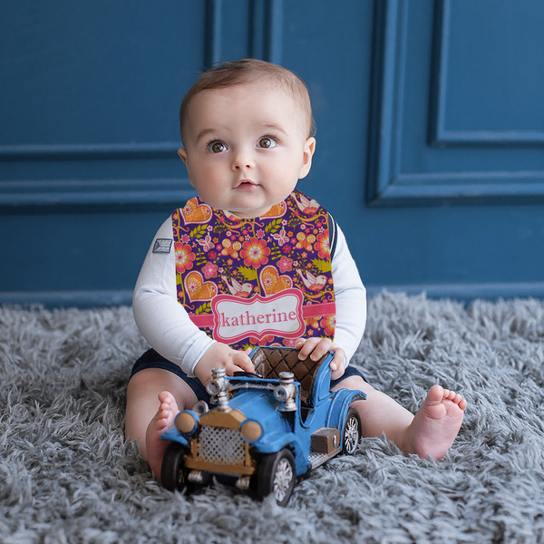 Birds & Hearts Bib Lifestyle Boy