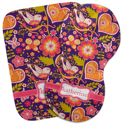 Birds & Hearts Burp Cloth (Personalized)