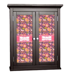 Birds & Hearts Cabinet Decal - Custom Size (Personalized)