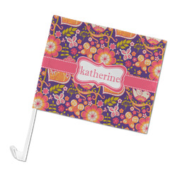Birds & Hearts Car Flag (Personalized)