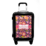 Birds & Hearts Carry On Hard Shell Suitcase (Personalized)
