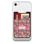 Birds & Hearts 2-in-1 Cell Phone Credit Card Holder & Screen Cleaner (Personalized)
