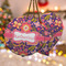 Birds & Hearts Ceramic Ornament w/ Name or Text