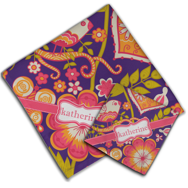 Birds & Hearts Cloth Napkins - Personalized Lunch & Dinner (PARENT MAIN)