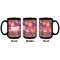 Birds & Hearts Coffee Mug - 15 oz - Black APPROVAL