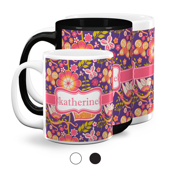 Birds & Hearts Coffee Mugs Main