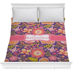 Birds & Hearts Comforter - Full / Queen (Personalized)