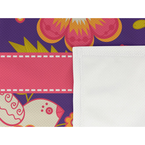 Birds & Hearts Cooling Towel- Detail