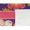 Birds & Hearts Cooling Towel- Detail