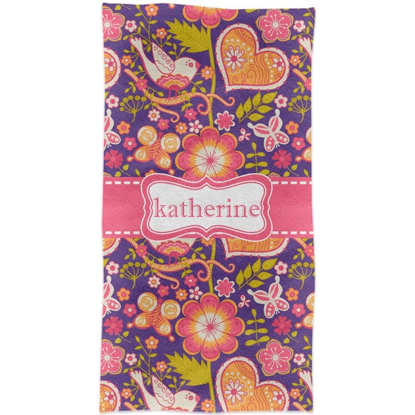 Birds & Hearts Crib Comforter/Quilt - Apvl