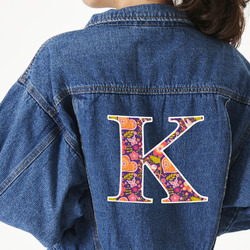 Birds & Hearts Large Custom Shape Patch - 2XL (Personalized)