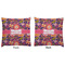 Birds & Hearts Decorative Pillow Case - Approval