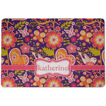 Birds & Hearts Dog Food Mat w/ Name or Text