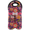 Birds & Hearts Double Wine Tote - Front (new)
