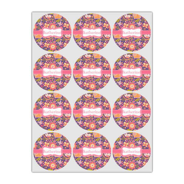 Birds & Hearts Drink Topper - Small - Set of 12