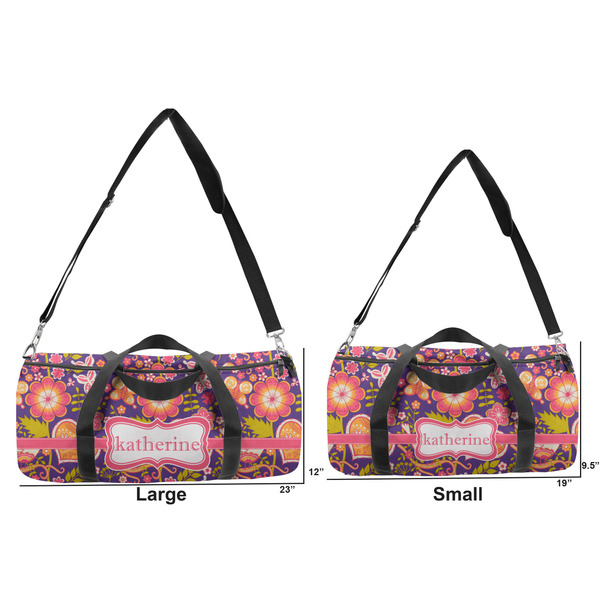 Birds & Hearts Duffle Bag Small and Large