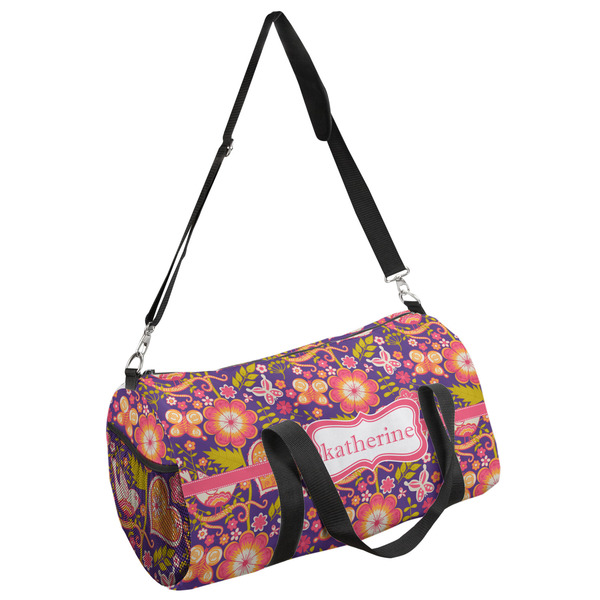 Custom Birds & Hearts Duffel Bag - Small (Personalized)