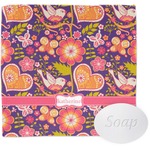 Birds & Hearts Washcloth (Personalized)