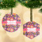 Birds & Hearts Frosted Glass Ornament - MAIN PARENT