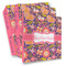 Birds & Hearts 3 Ring Binder - Full Wrap (Personalized)
