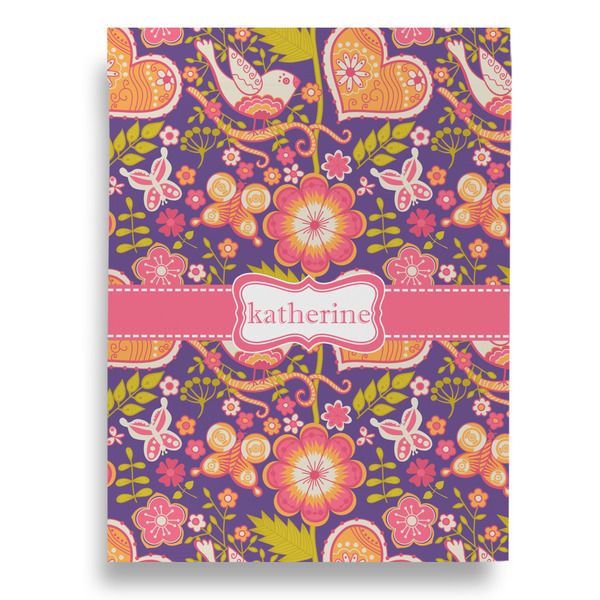 Birds & Hearts Garden Flags - Large - Double Sided - FRONT