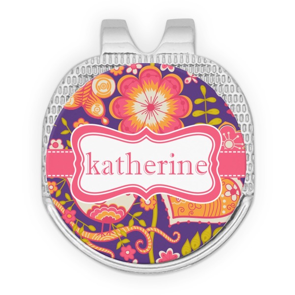 Birds & Hearts Golf Ball Hat Marker Hat Clip