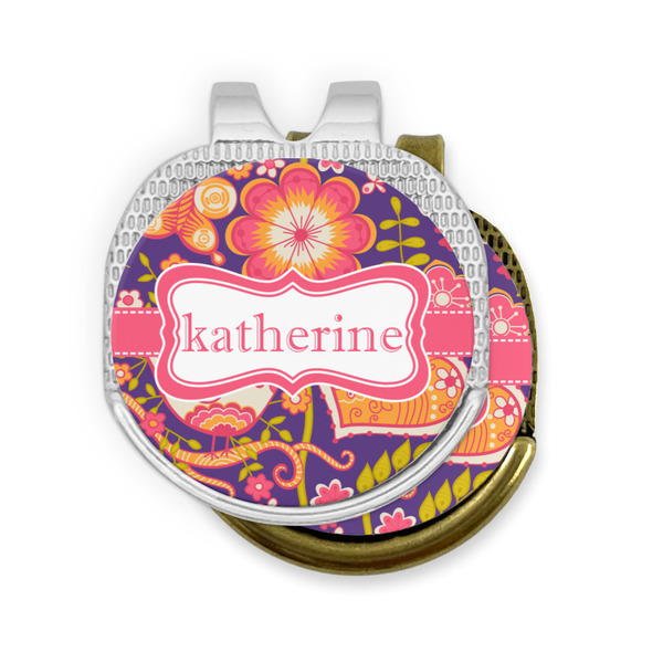 Birds & Hearts Golf Ball Marker Hat Clip - PARENT/MAIN