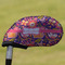 Birds & Hearts Golf Club Cover - Front