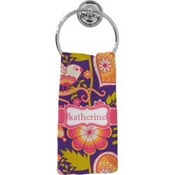 Birds & Hearts Hand Towel - Full Print (Personalized)