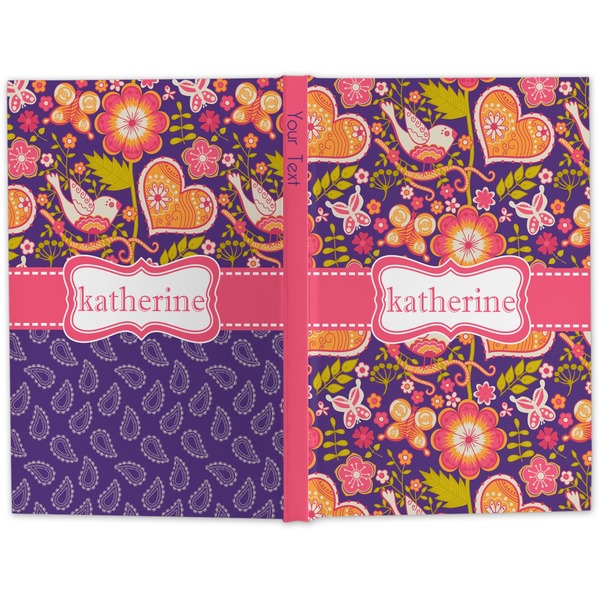 Birds & Hearts Hard Cover Journal - Apvl