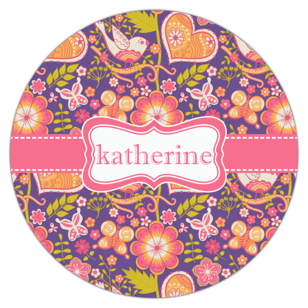 Birds & Hearts Icing Circle - Medium - Single