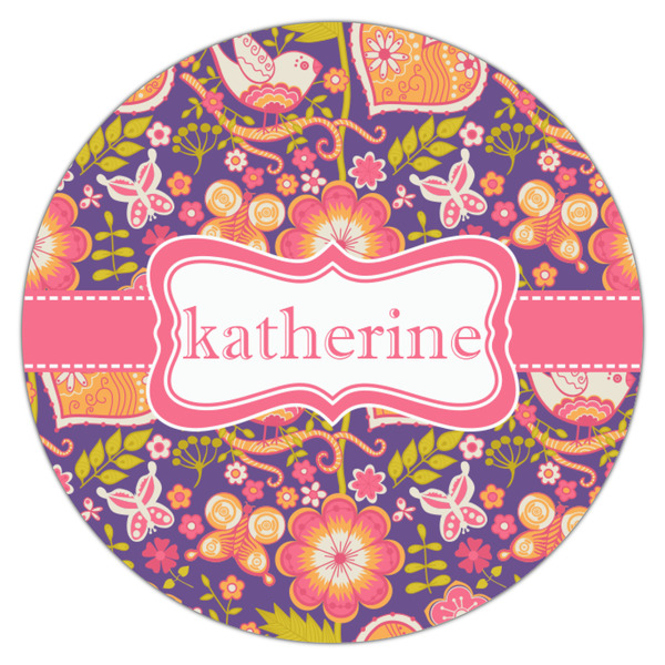 Birds & Hearts Icing Circle - Small - Single