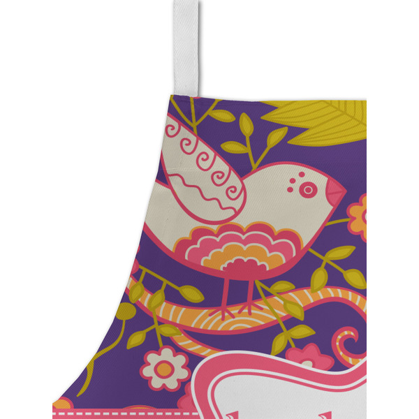 Birds & Hearts Kid's Aprons - Detail