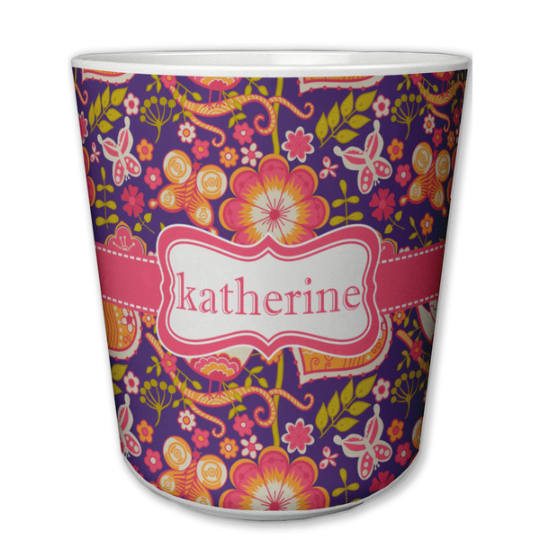 Custom Birds & Hearts Plastic Tumbler 6oz (Personalized)