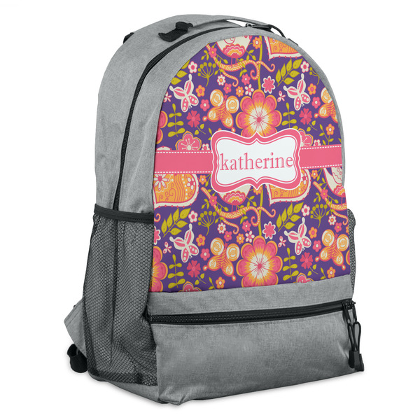 Custom Birds & Hearts Backpack (Personalized)