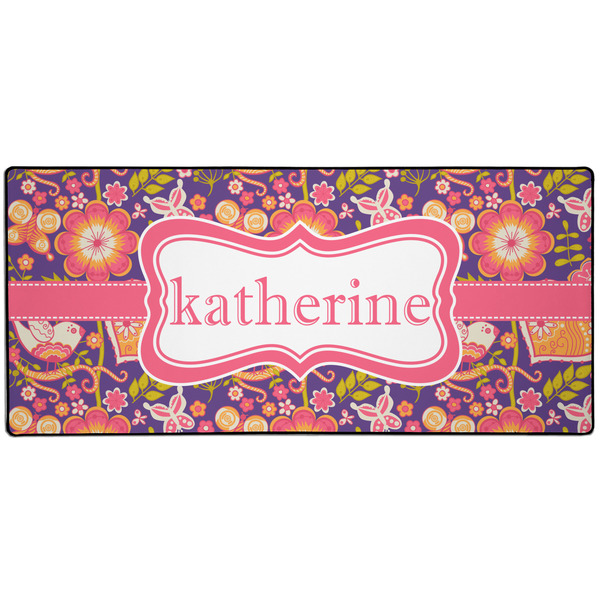 Custom Birds & Hearts Gaming Mouse Pad (Personalized)