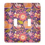 Birds & Hearts Light Switch Cover (2 Toggle Plate)