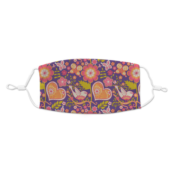 Custom Birds & Hearts Kid's Cloth Face Mask
