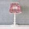 Birds & Hearts Poly Film Empire Lampshade - Lifestyle