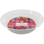Birds & Hearts Melamine Bowl - 12 oz (Personalized)