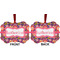 Birds & Hearts Metal Benilux Ornament - Front and Back (APPROVAL)