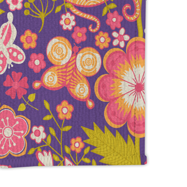 Birds & Hearts Microfiber Dish Rag - DETAIL