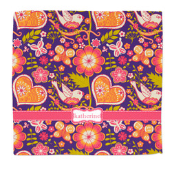 Birds & Hearts Microfiber Dish Rag (Personalized)