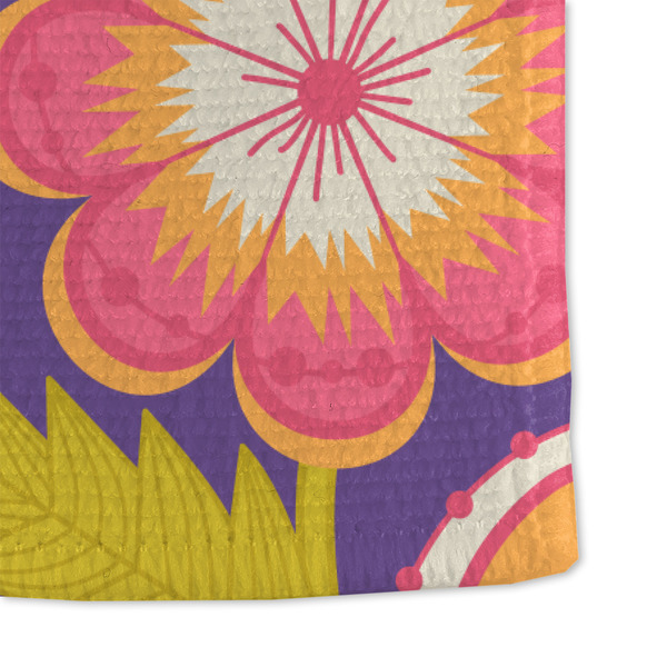 Birds & Hearts Microfiber Dish Towel - DETAIL