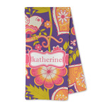 Birds & Hearts Kitchen Towel - Microfiber (Personalized)