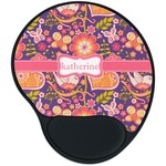 Birds & Hearts Mouse Pad with Wrist Support