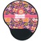 Birds & Hearts Mouse Pad with Wrist Support - Main