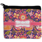 Birds & Hearts Rectangular Coin Purse (Personalized)